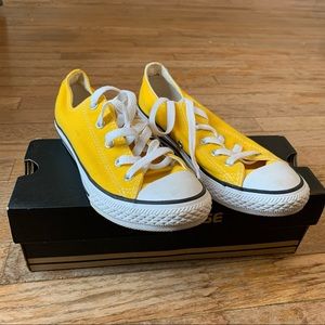 COPY - Yellow Converse Sneakers size 6
